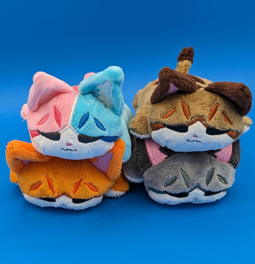 Kuttari Kitty plushies